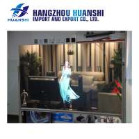 Korea highly clear rear projection film 3d holographic projection sheet for glass window surface