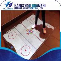 Interactive floor projection advertising system